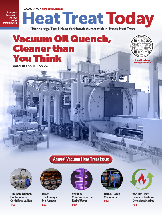 Annual Vacuum Heat Treating