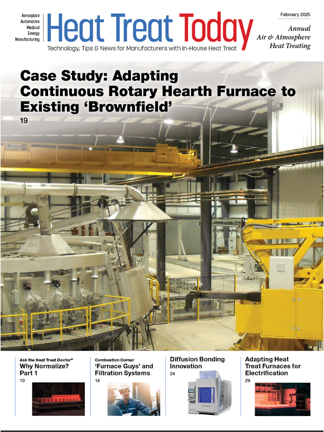 Annual Air and Atmosphere Heat Treating